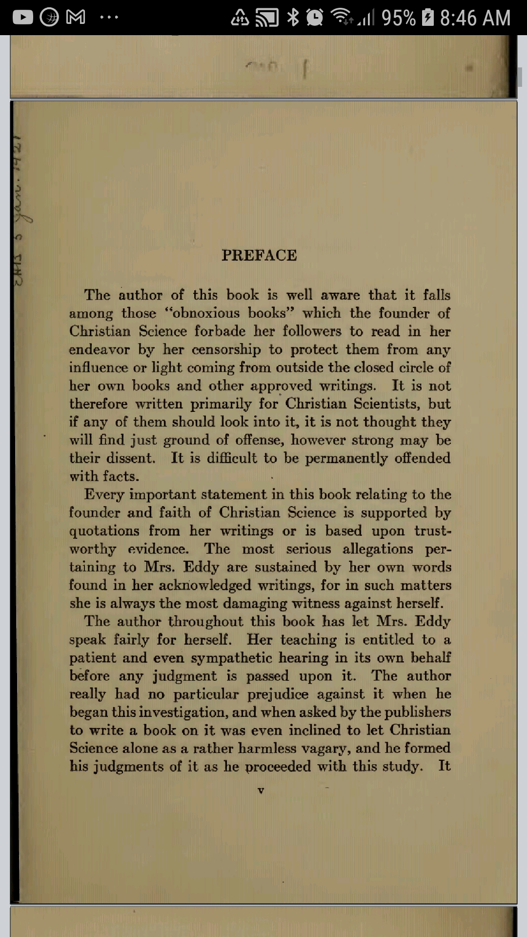 preface V